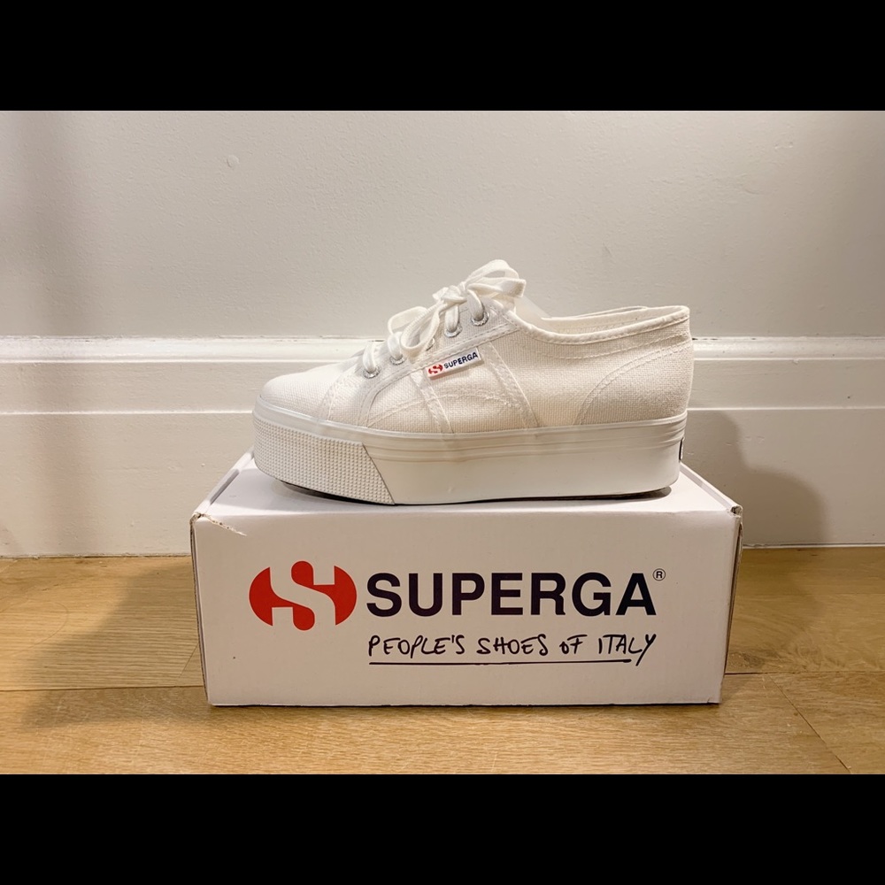 [Superga] Trendy 2790 cotu classic white sneakers